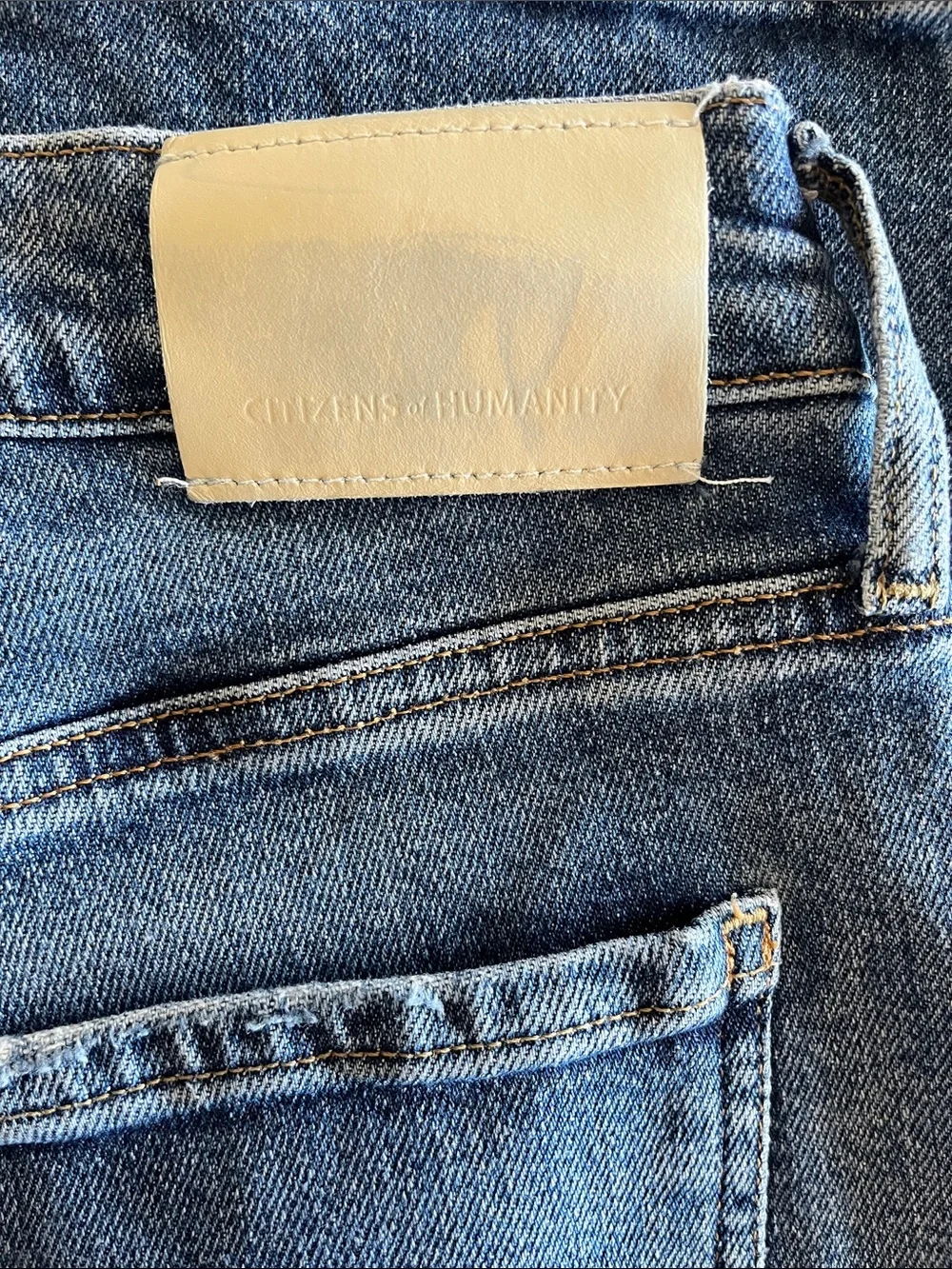 Citizens of Humanity Nora Trouser Leg Jeans in Benson Sz 28 - Picture 15 of 16